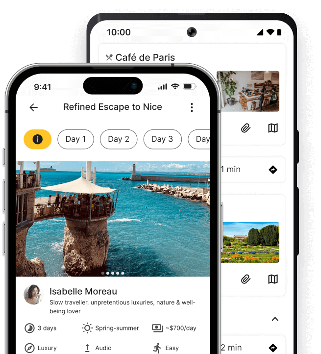 Travel Self-Guide App